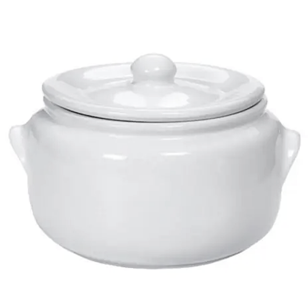 Caçarola Com Tampa N6 11L Ceramica Branca LaFaenza