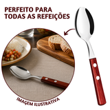 Colher Mesa Polywood Vermelha Tramontina