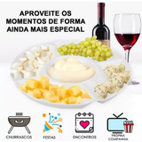 Petisqueira 5 Divisória Melamina 23cm - A Gourmet