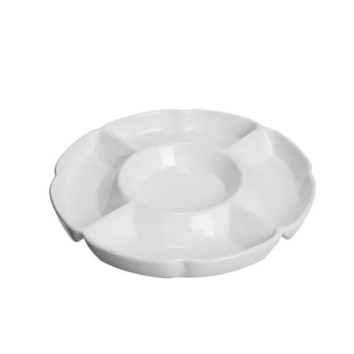 Petisqueira 5 Divisória Melamina 23cm - A Gourmet