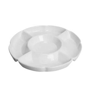 Petisqueira 5 Divisória Melamina 23cm - A Gourmet