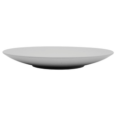 Prato Side Cinza Stone 22cm Raso