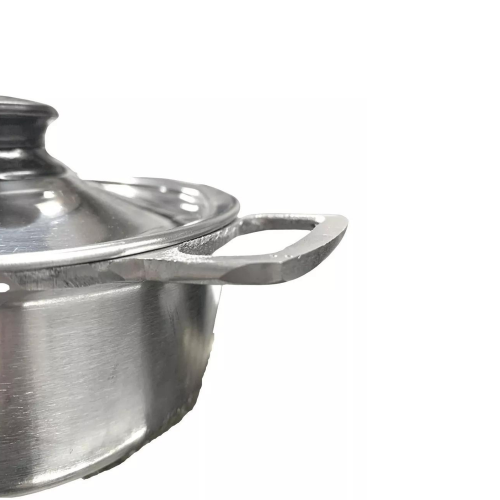 Caçarola AMTL N12 Aluminio de 500ml Com Tampa Carola