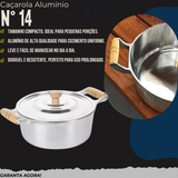 Caçarola N14 Com Tampa em Aluminio Fundido 800ml Carola