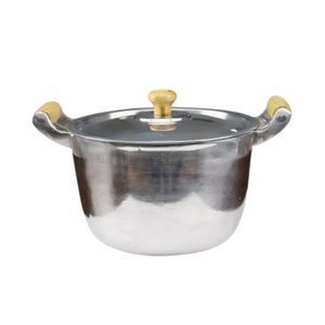 Caldeirão de Aluminio Com Tampa e Duas Alças 3,4L Carola