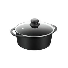 Caçarola Preta N24 Antiaderente 3,7L