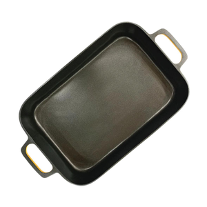 Assadeira Retangular Fundida Amarela Antiaderente N1 - A Gourmet