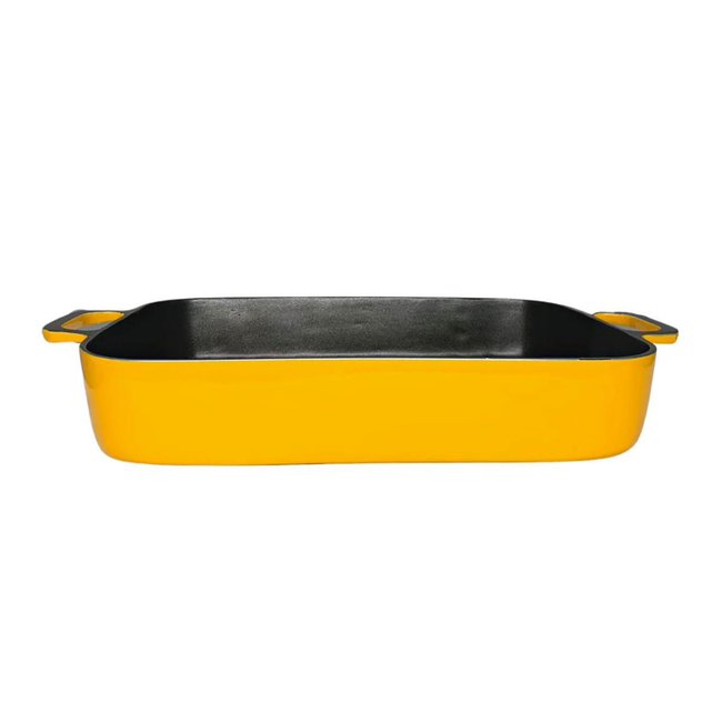 Assadeira Retangular Fundida Amarela N00 - A Gourmet Hover Image