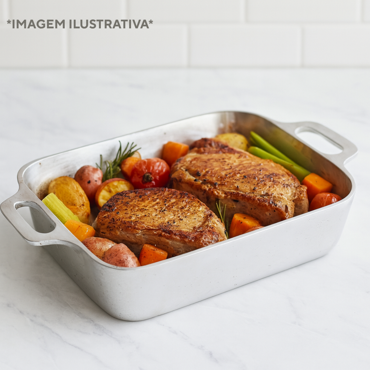 Assadeira Alumínio Fundido N00