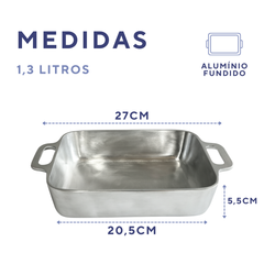 Assadeira Alumínio Fundido N00