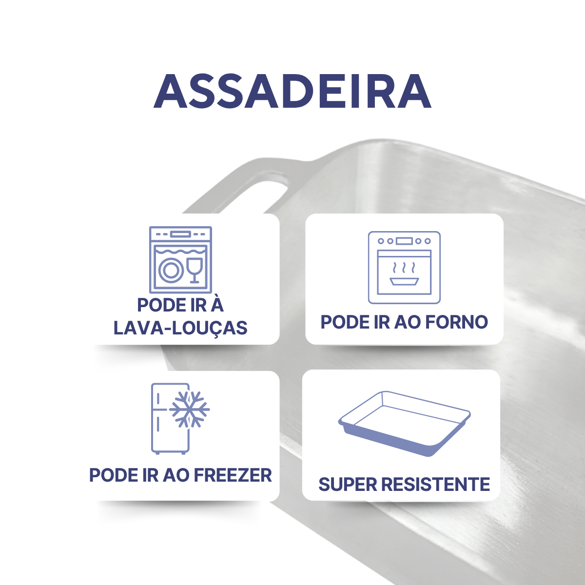 Assadeira Alumínio Fundido N00