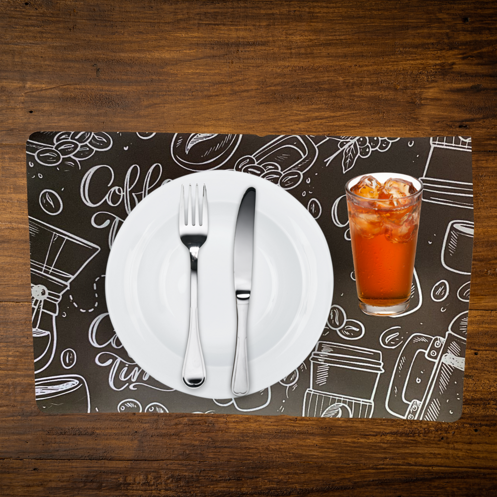 Lugar Americano Coffe de Polipropileno GZT