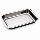 Assadeira Retangular Aço Inox 32x22