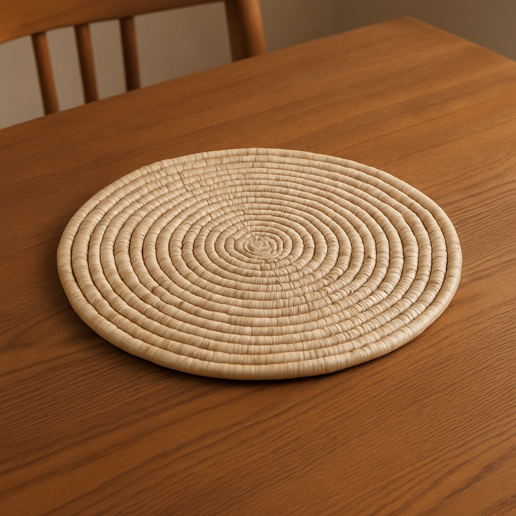 Sousplat de Fibra Natural 35cm - A Gourmet
