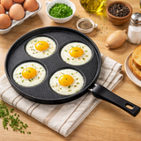Frigideira 4 Ovos Aluminio Revestida Teflon