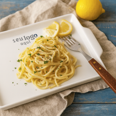 Kit 50 Bandeja Retangular P Tartine Personalizado