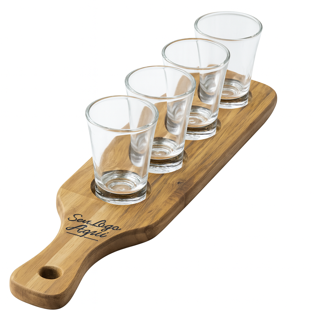 Kit 10 Tabua Shot com 40 Copos de Dose