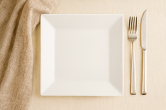 Prato Sobremesa Quartier Porcelana