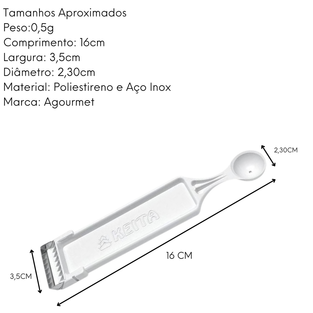 Descascador e Boleador Legumes Corta Facil Kenkoi