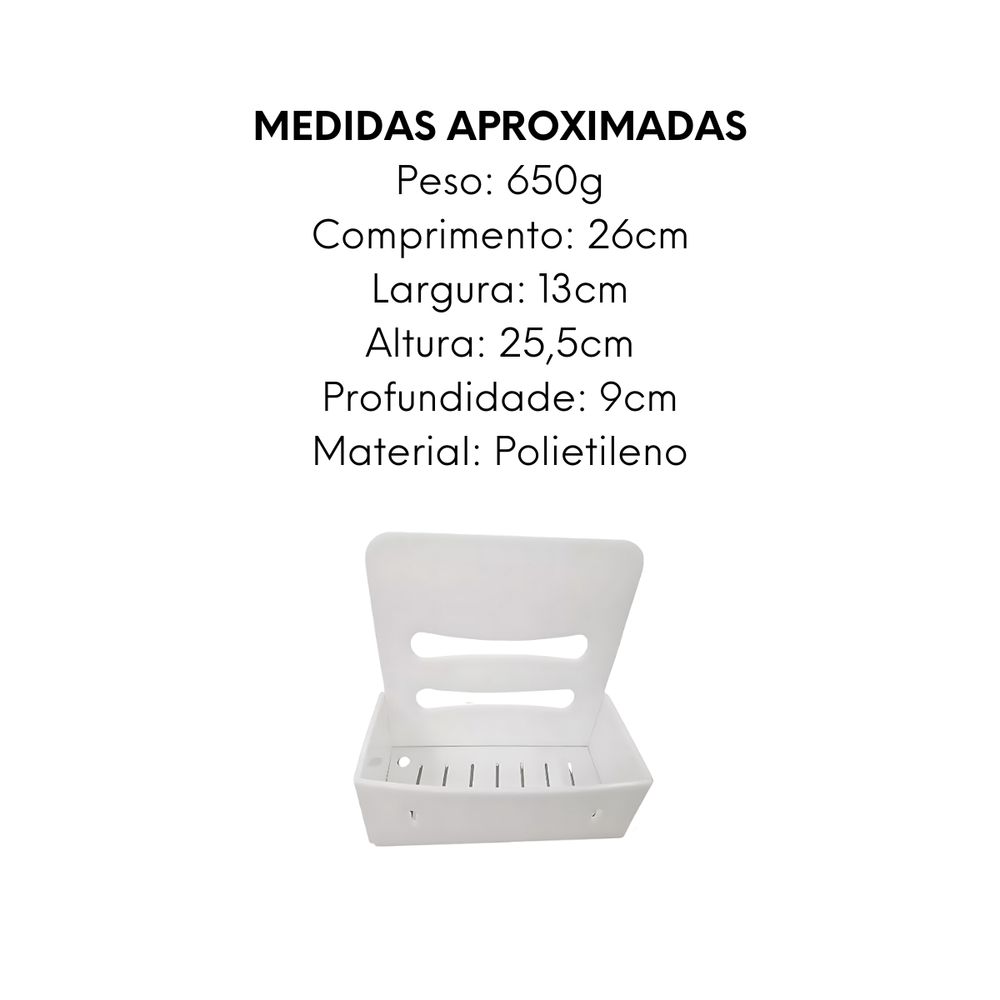 Suporte para 7 Facas de Polietileno - A Gourmet