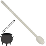 Colher de Nylon Concava Funda 100cm Soirac