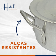 Caçarola Hotel Reta N20 Aluminio - A Gourmet
