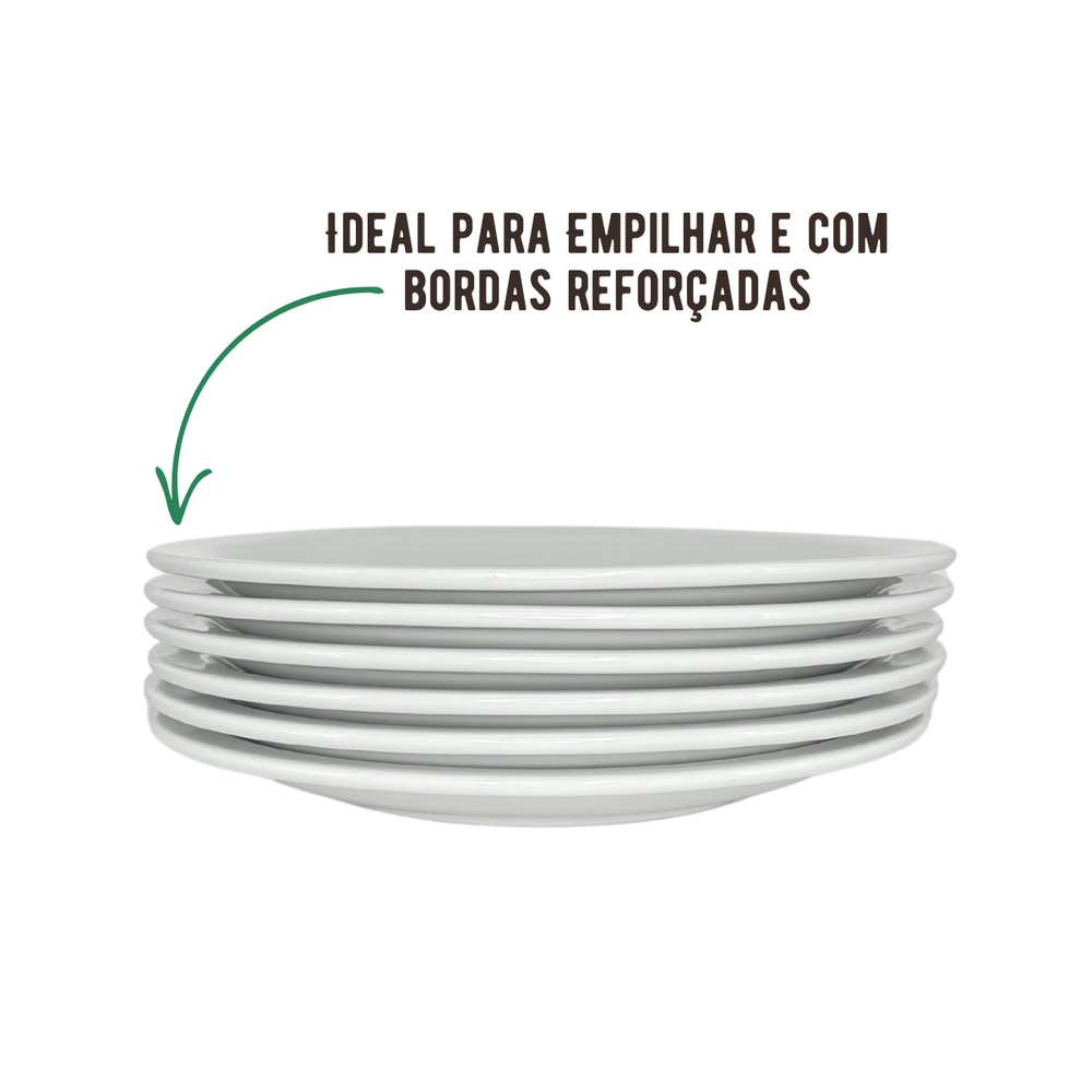 Prato pão segunda linha 16,5cm ATLAS Pratos Sobremesa