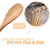 Colher de Pau 60cm Madeira
