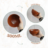 Cumbuca Ceramica Refrataria 500ml