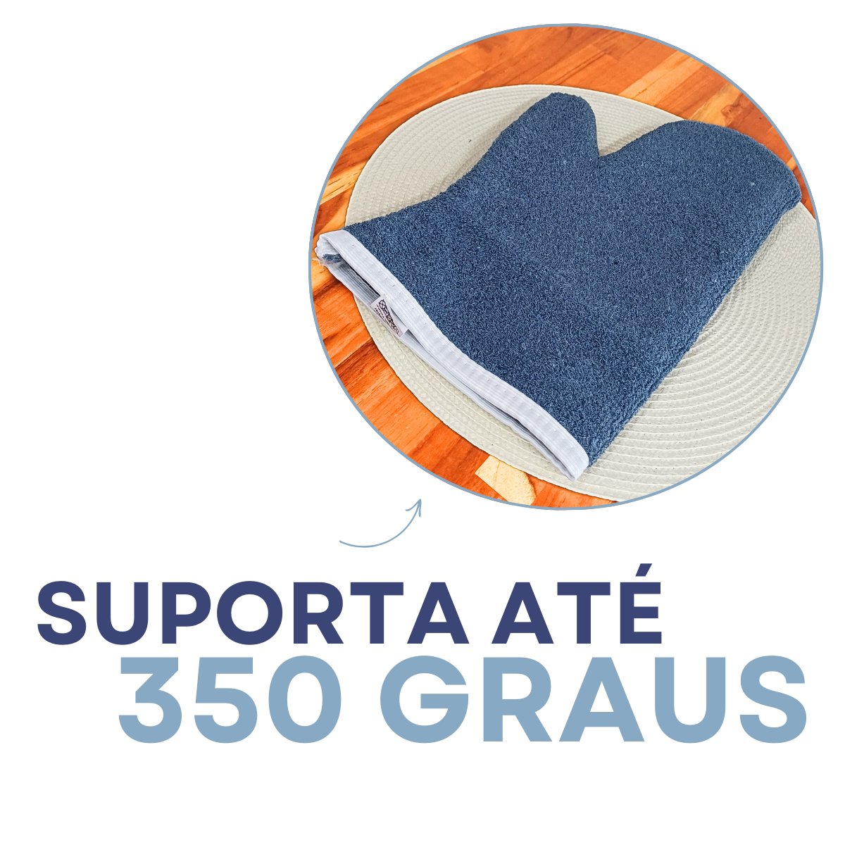 Par Luva Grafatex Até 350 Graus