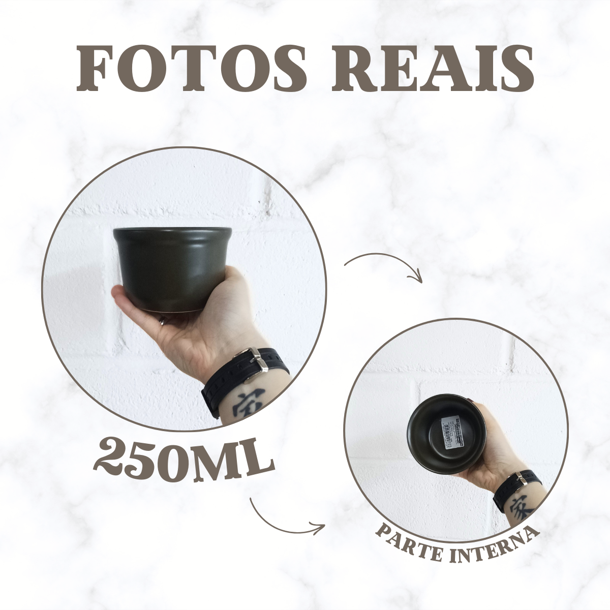 Cumbuca Ceramica Refrataria 250ml