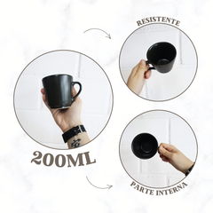 Xicara Chá Ceramica Refrataria 200ml