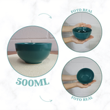 Cumbuca Ceramica Jade 500ml