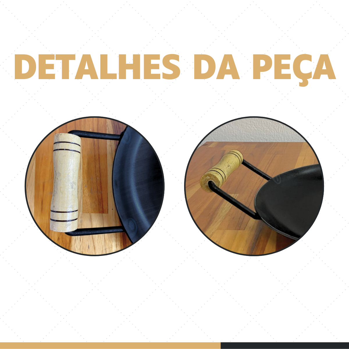 Tacho Aço Carbono 27cm