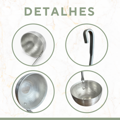 Concha Aluminio 33cm