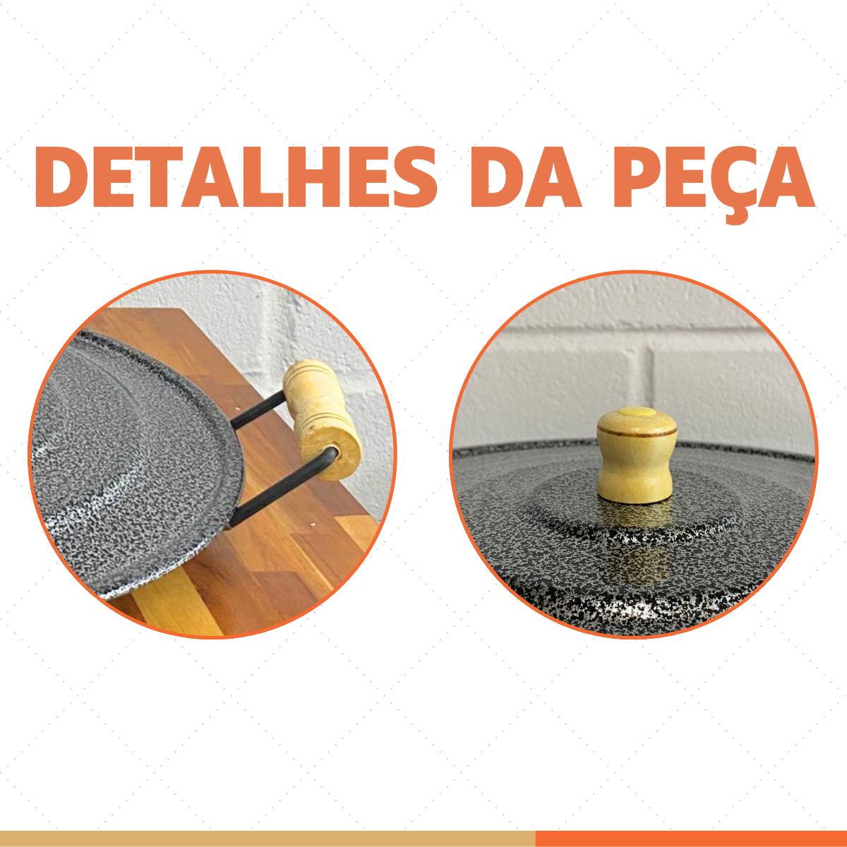 Tacho Aço Carbono 40cm