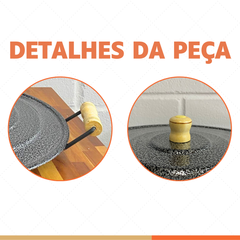 Tacho Aço Carbono 40cm