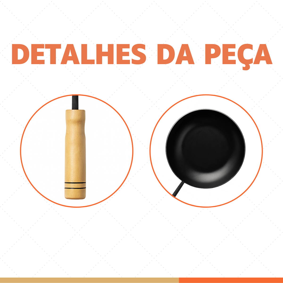 Tacho Aço Carbono 16cm