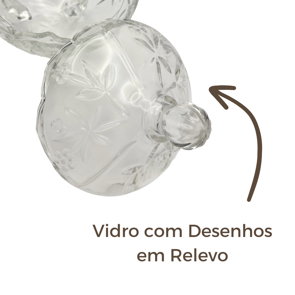 Bomboniere de Vidro 550ml - A Gourmet