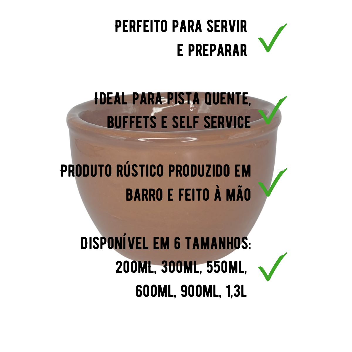 Cumbuca Barro Alta N°000 Motta