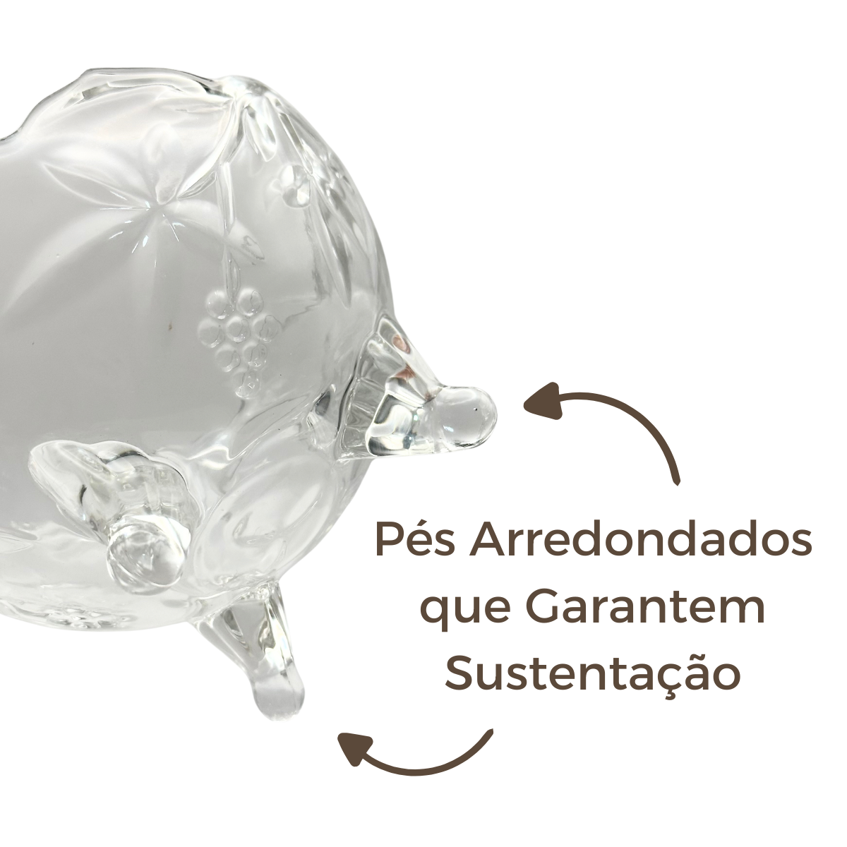 Bomboniere de Vidro 550ml - A Gourmet