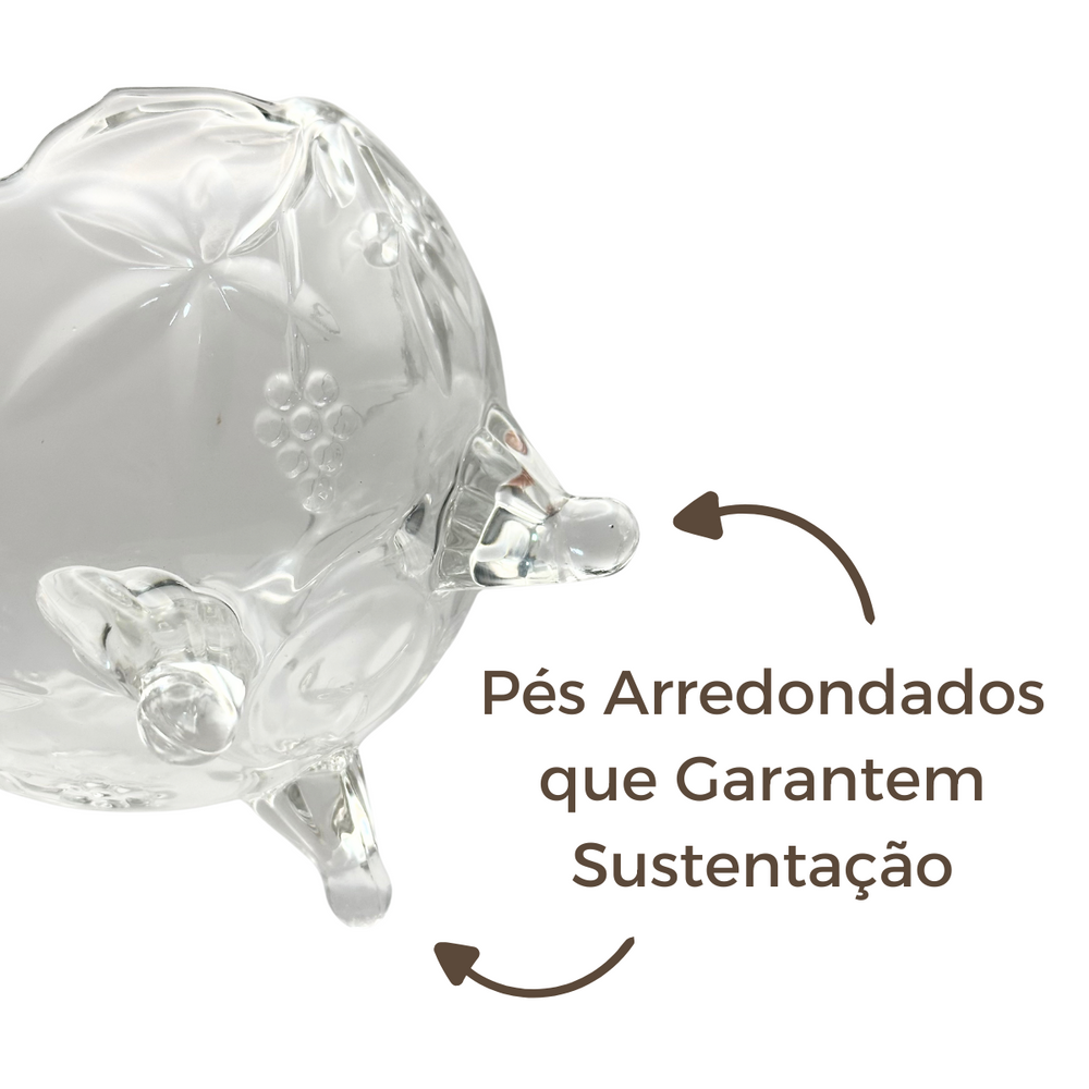 Bomboniere de Vidro 550ml - A Gourmet