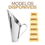 Concha de Cereais Aço Inox 1kg