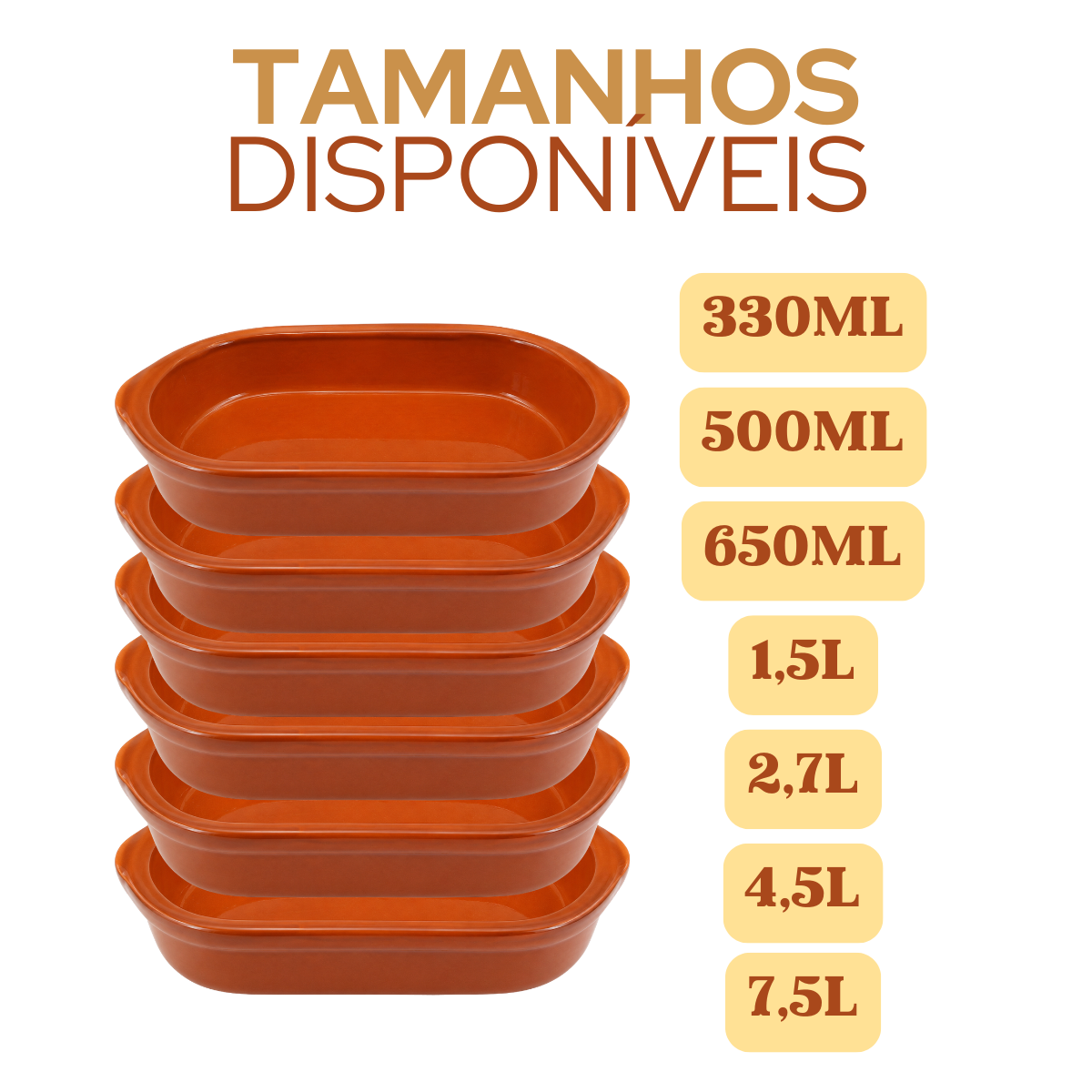 Assadeira Oval Cerâmica 3,1L