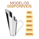 Concha de Cereais Aço Inox 500g