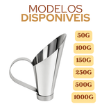 Concha Cereais Aço Inox 100g