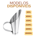 Concha de Cereais Aço Inox 150g