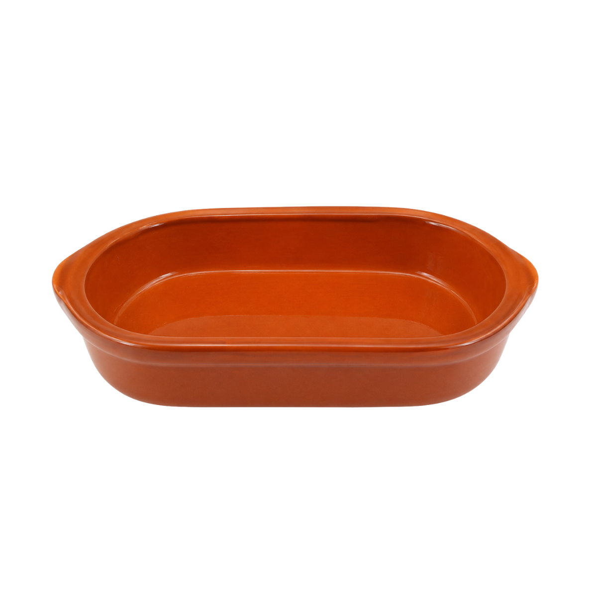 Assadeira Oval Barro 500ml