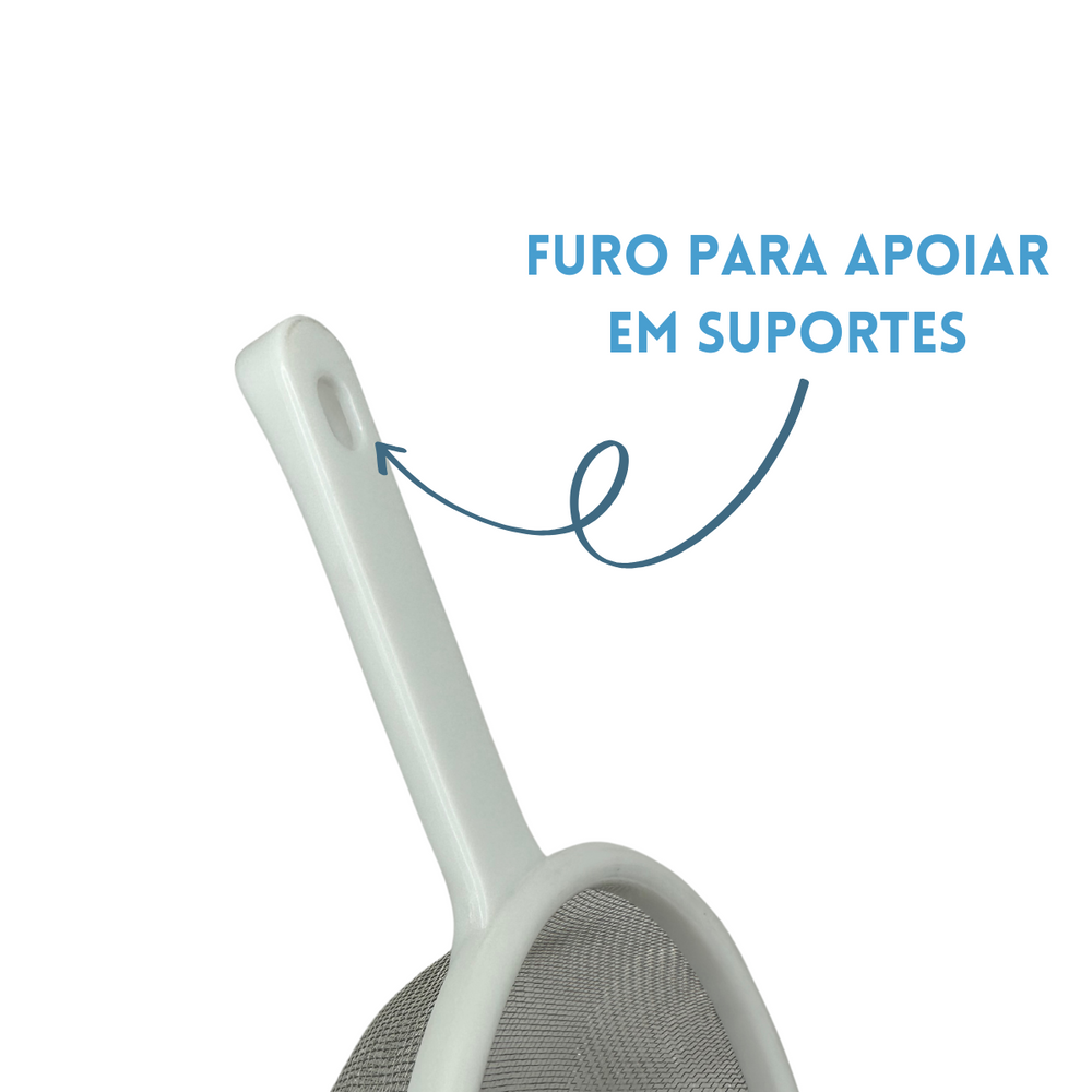 Peneira Aço Inox 30cm - A Gourmet