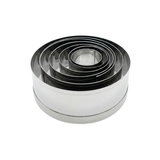 Jogo Cortador Redondo Aço Inox 7 peças